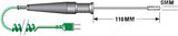 THERMOCOUPLE PROBE TYPE K -50 TO +600ºC SPRING LOADED