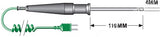 THERMOCOUPLE PROBE TYPE K -100 TO +750ºC STILL AIR