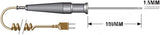 THERMOCOUPLE PROBE TYPE T -200 TO +400ºC GENERAL PURPOSE