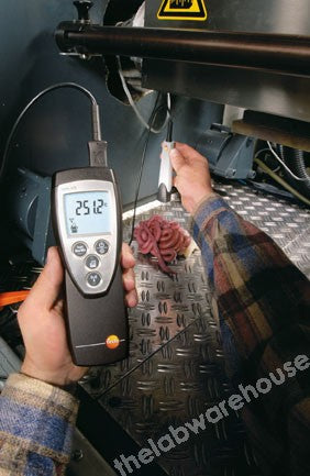 DIGITAL THERMOMETER TESTO 925 ONLY, -50TO+1000ºC + BATT/CASE