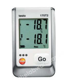 DATALOGGER TESTO 175 T2 -35 TO +55ºC X 0.1ºC WITH BATTERY