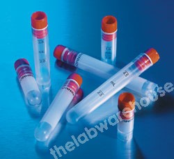 CRYOGENIC VIALS PP WITH SCREWCAP 2ML SELF STAND STER. PK 500