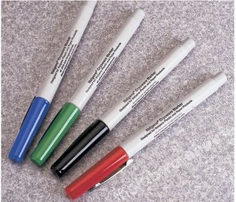 CRYOWARE MARKER SETSET OF 1 EA. BLACK BLUE GREEN RED PENS