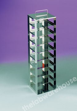 CHEST FREEZER RACK S/STEEL 150 X 160 X 605MM 9-SHELF
