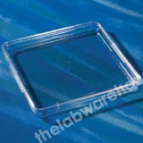TISSUE CULTURE DISHES UNTREATED PS 3-VENT 245MM SQUARE PK16
