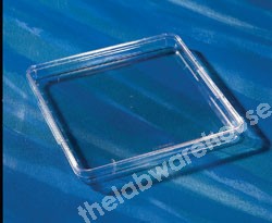 TISSUE CULTURE DISHES UNTREATED PS 3-VENT 245MM SQUARE PK16