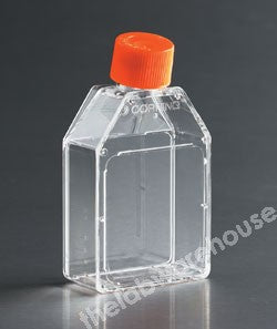 T.C. FLASKS TREATED PS 25 CM2 C/NCK PE PLUG CAP PK 500