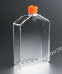 T.C. FLASKS TR.PS 225 CM2 ANGLED NECK PE PLUG CAP PK 25
