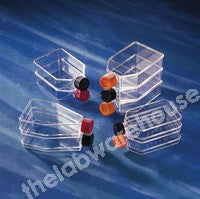 T.C. FLASKS TREATED PS 225CM2 ANGLED NECK PE VENT CAP PK25