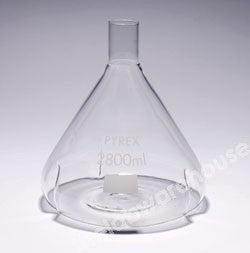 CULTURE FLASK PYREX FERNBACH 2800ML BAFFLED RIMLESS NECK