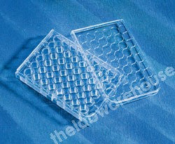 MULTIWELL PLATES PS 48 WELLS FLAT BOTTOM WITH LID PK 100