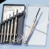 WATCHMAKERS SCREWDRIVERS SET OF 6 STEEL BLADES IN WALLET