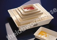 TRAY WHITE PP RND EDGE 0.5L 180X230X42MM LXWXD