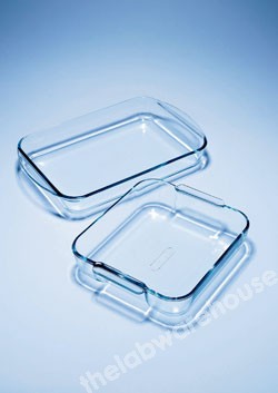 TRAY PYREX GLASS 350 X 230 X 60MM LXWXD