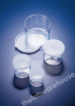 SPECIMEN TUBES PS & PE SNAP-ON CAP 53X36MM HT X DIA. PK 10