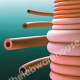 TUBING NATURAL RED RUBBER HEAVY WALL H8 COIL OF 10 METRES