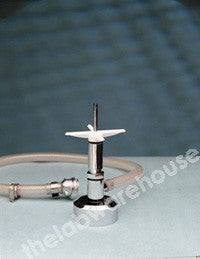 BOTTLE WASHER WITH VERTICAL DISTRIBUTOR BASE AND 1METRE HOSE