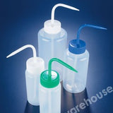 WASHBOTTLES LDPE W/NCK L/PROOF COL. CODE RED 250ML PK 5
