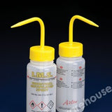 WASHBOTTLES LDPE INT. VALVE, LABEL "IMS" 500ML PK 5