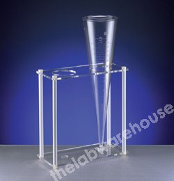 IMHOFF CONE STAND ACRYLIC RECT. 2 HOLE & BASE LOCATORS