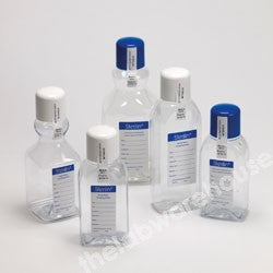SAMPLE BOTTLES STERILIN 500ML PET RECTANGULAR UNDOSED PK.144