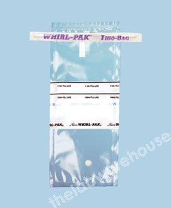 WHIRL-PAK THIO-BAGS NON-STANDING Na-THIO DOSED 100ML PK.100